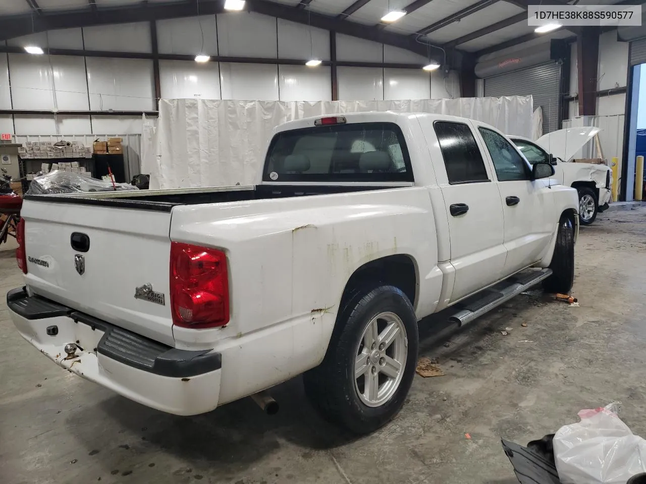 2008 Dodge Dakota Sxt VIN: 1D7HE38K88S590577 Lot: 73517754