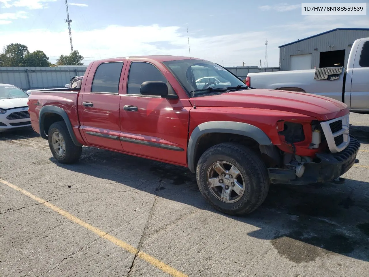 2008 Dodge Dakota Trx VIN: 1D7HW78N18S559539 Lot: 73598394