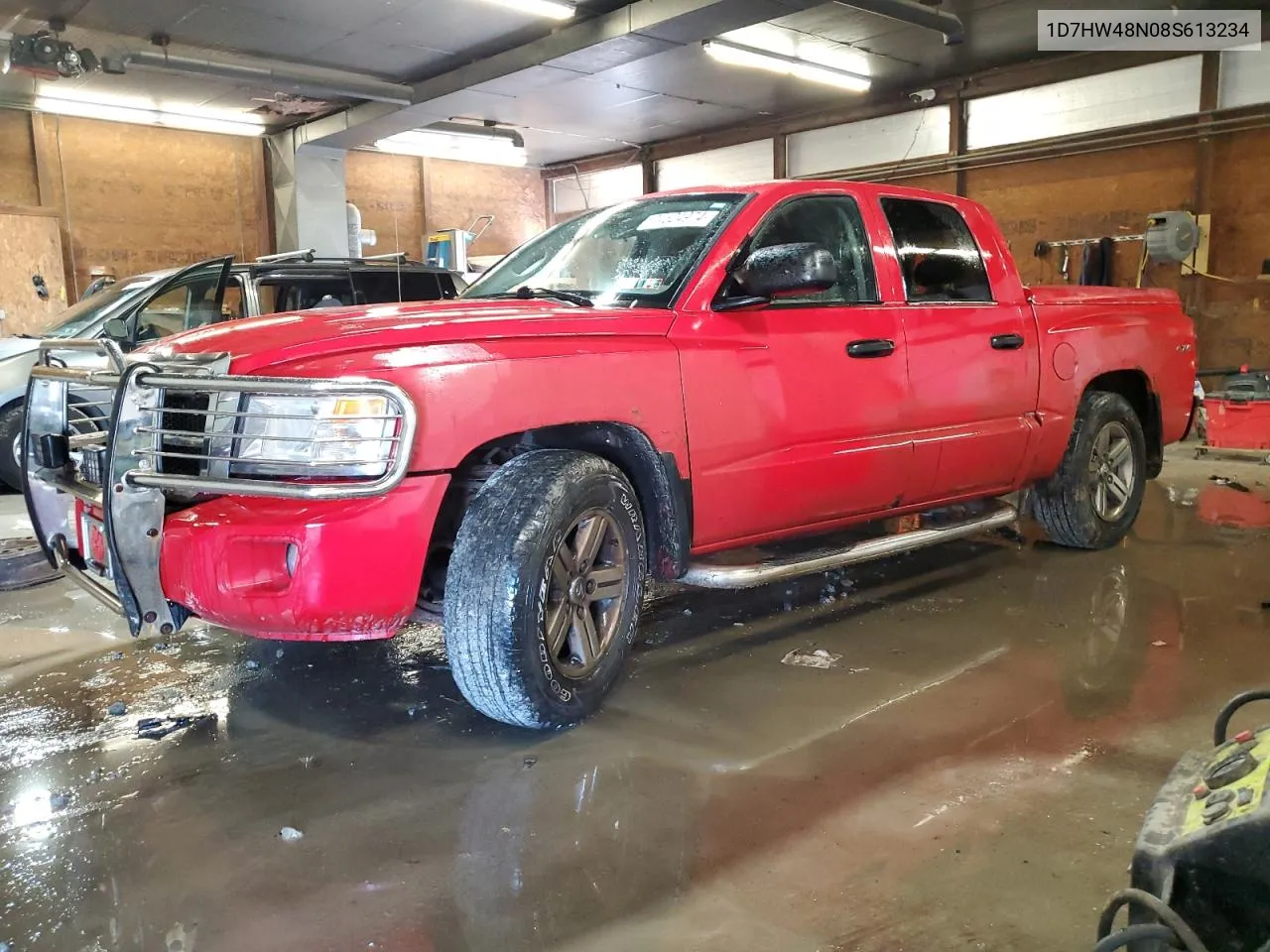 2008 Dodge Dakota Quad Slt VIN: 1D7HW48N08S613234 Lot: 74524974