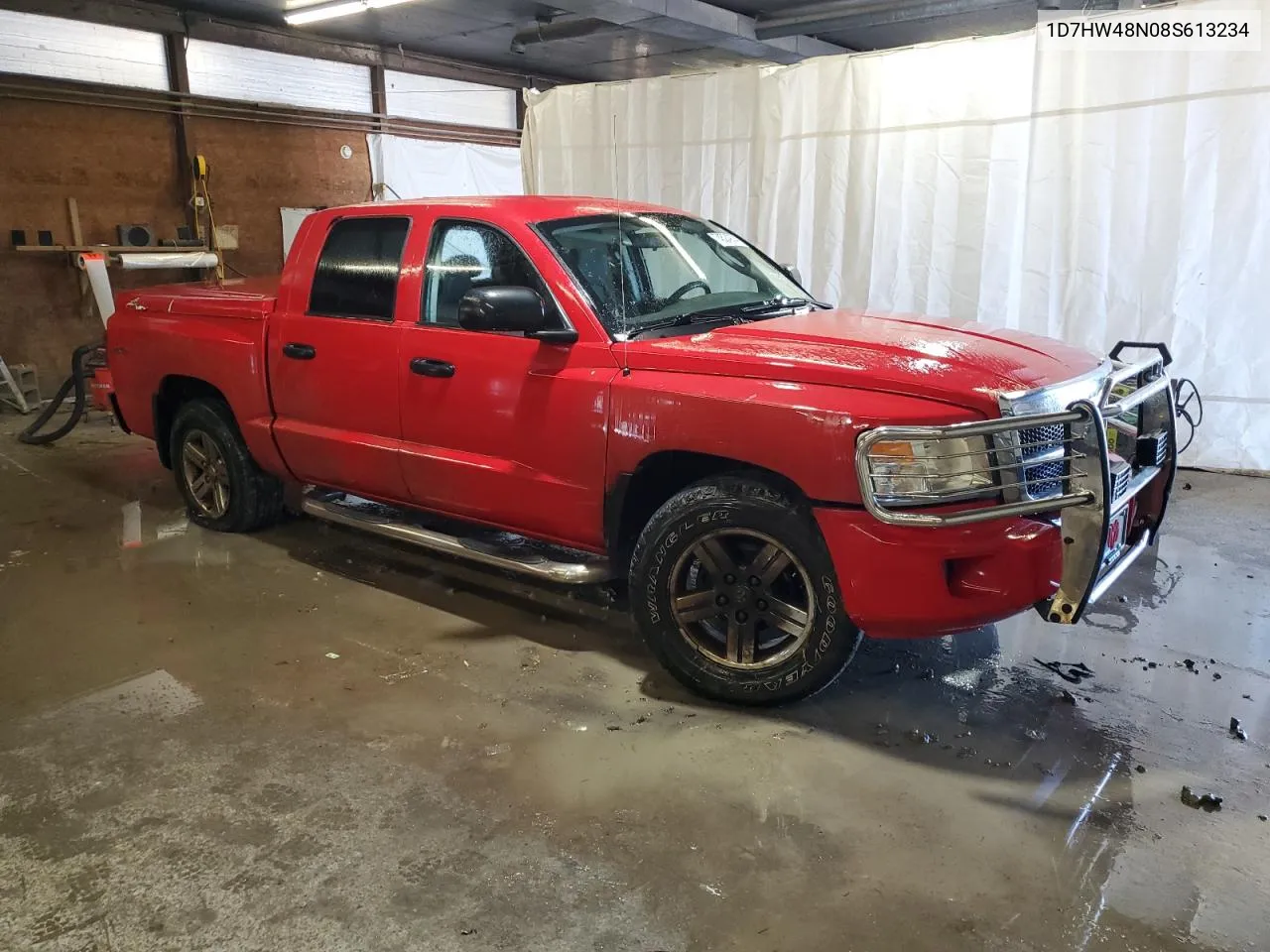 2008 Dodge Dakota Quad Slt VIN: 1D7HW48N08S613234 Lot: 74524974