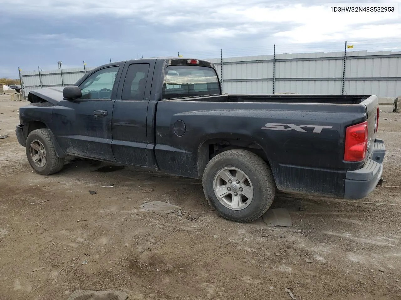 2008 Dodge Dakota Sxt VIN: 1D3HW32N48S532953 Lot: 76981754