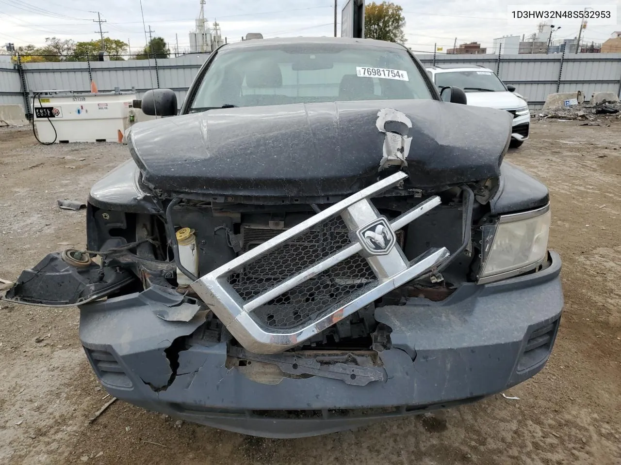 2008 Dodge Dakota Sxt VIN: 1D3HW32N48S532953 Lot: 76981754