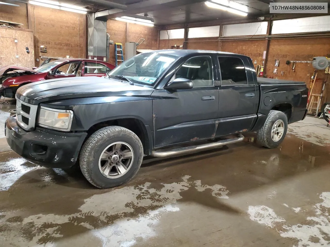 2008 Dodge Dakota Quad Slt VIN: 1D7HW48N48S608084 Lot: 79632414