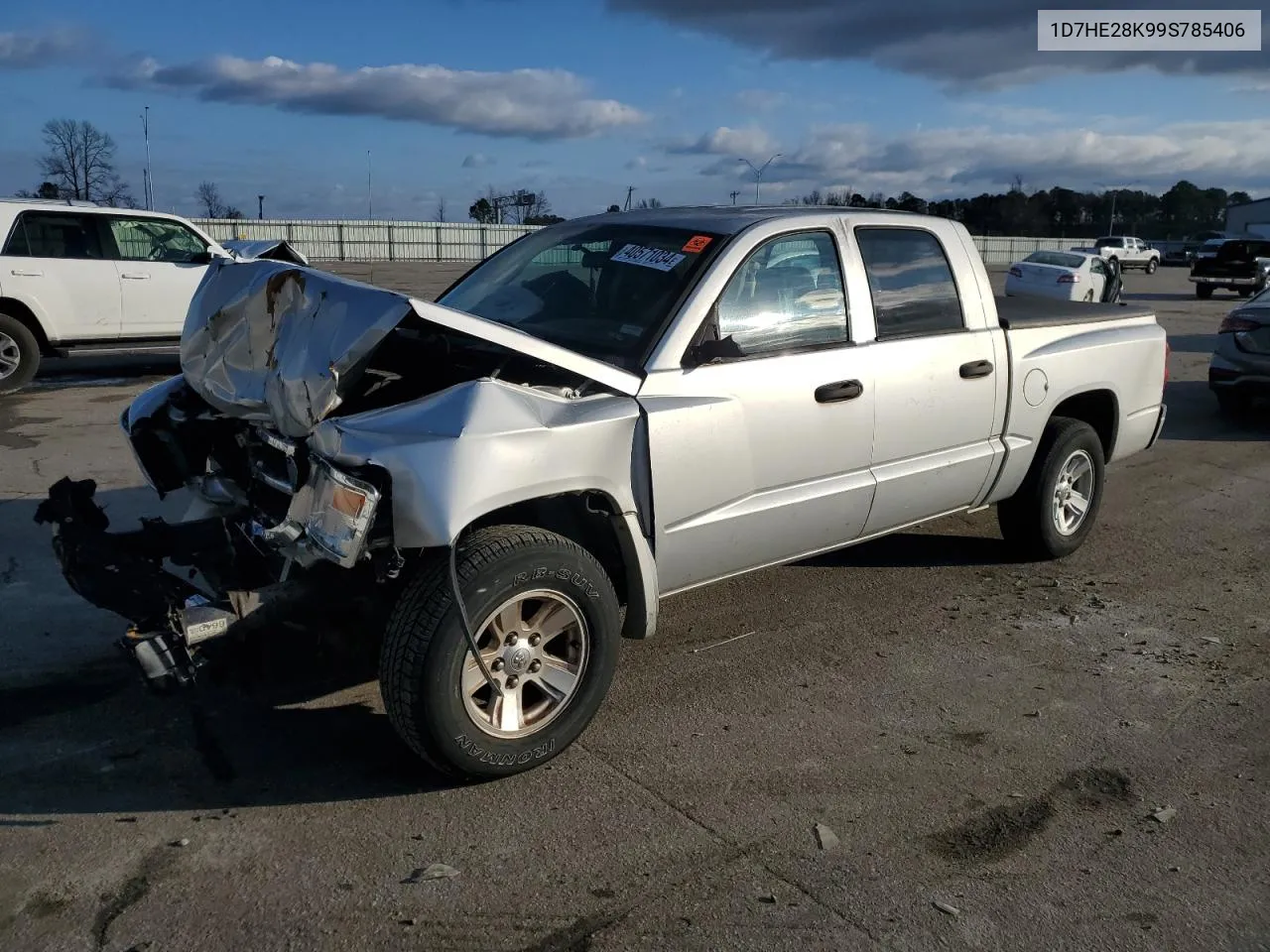 2009 Dodge Dakota St VIN: 1D7HE28K99S785406 Lot: 40571034