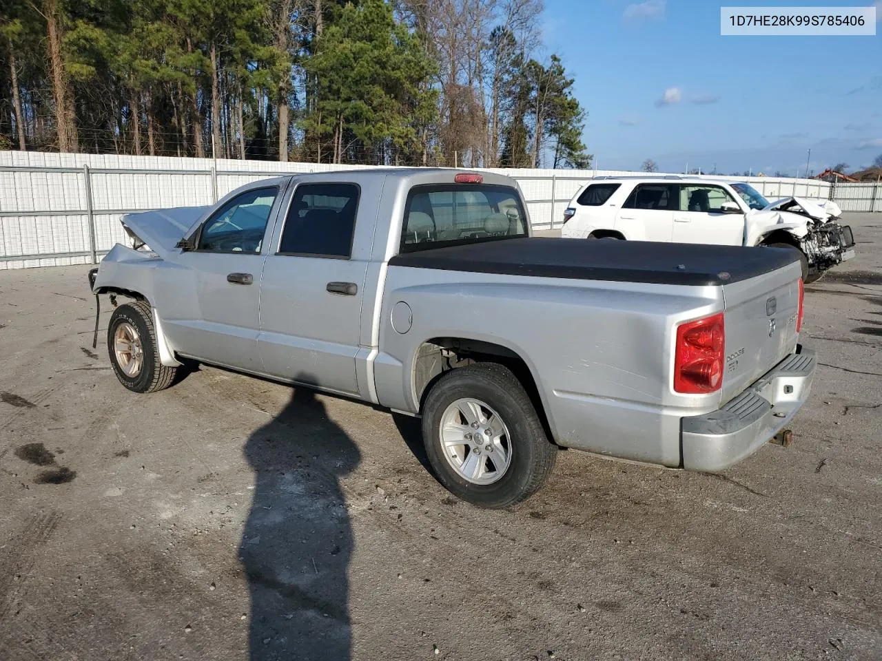 2009 Dodge Dakota St VIN: 1D7HE28K99S785406 Lot: 40571034