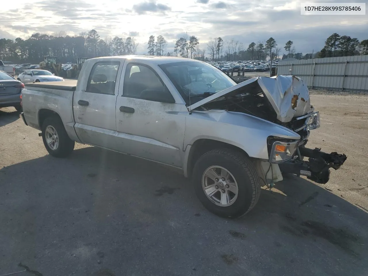 2009 Dodge Dakota St VIN: 1D7HE28K99S785406 Lot: 40571034