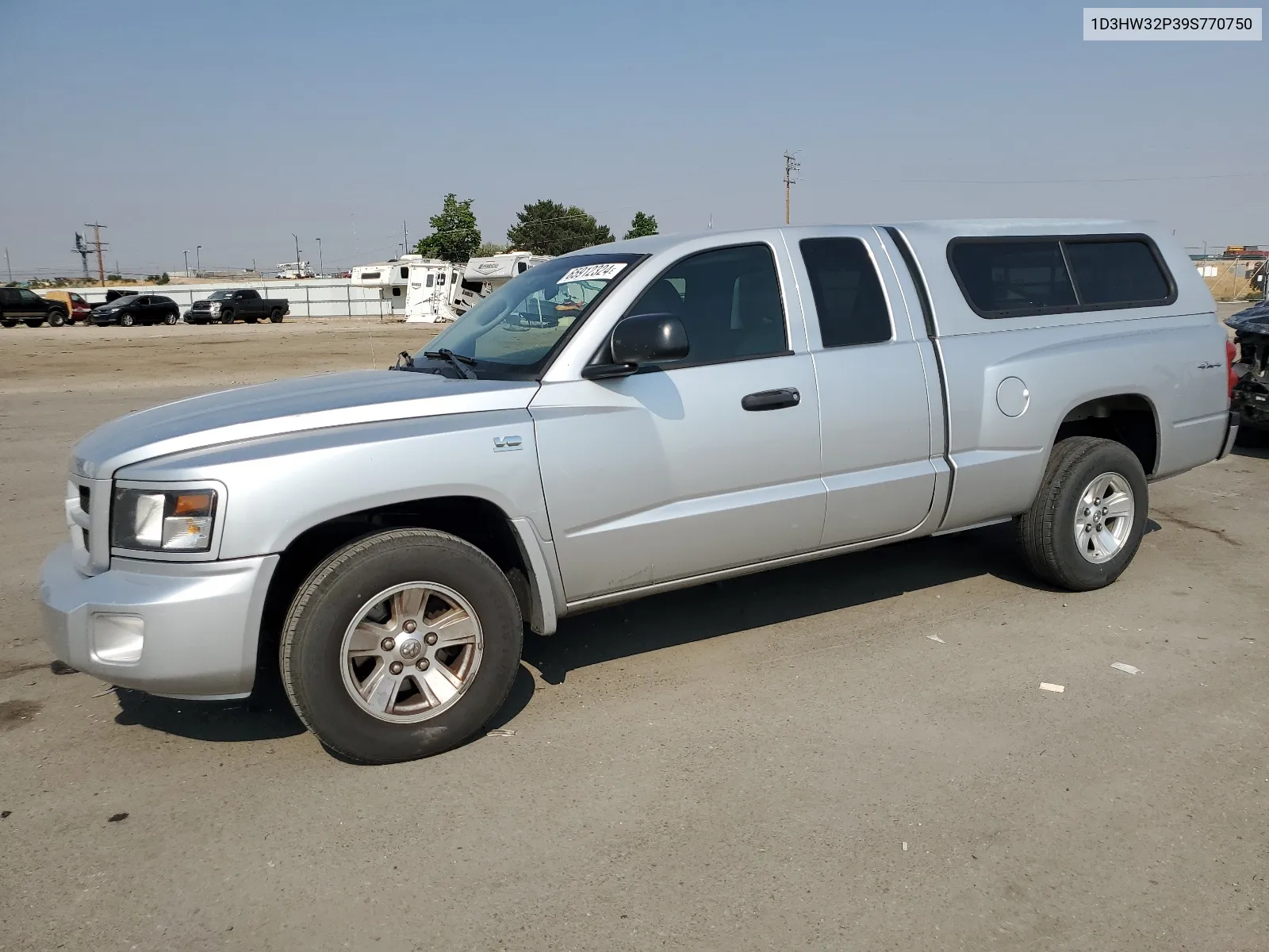 2009 Dodge Dakota Sxt VIN: 1D3HW32P39S770750 Lot: 65912324