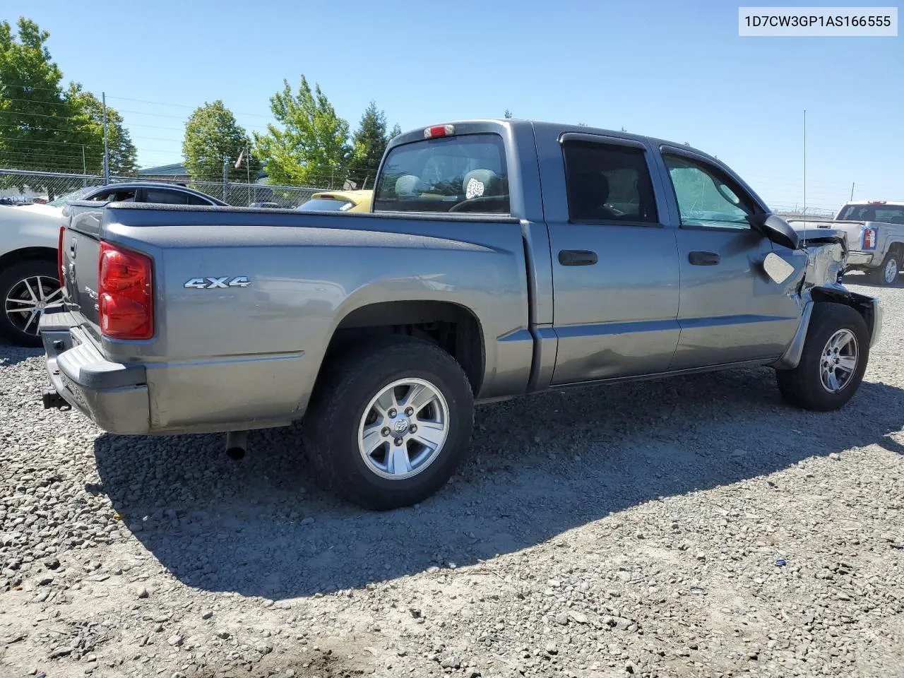 2010 Dodge Dakota Sxt VIN: 1D7CW3GP1AS166555 Lot: 59700294