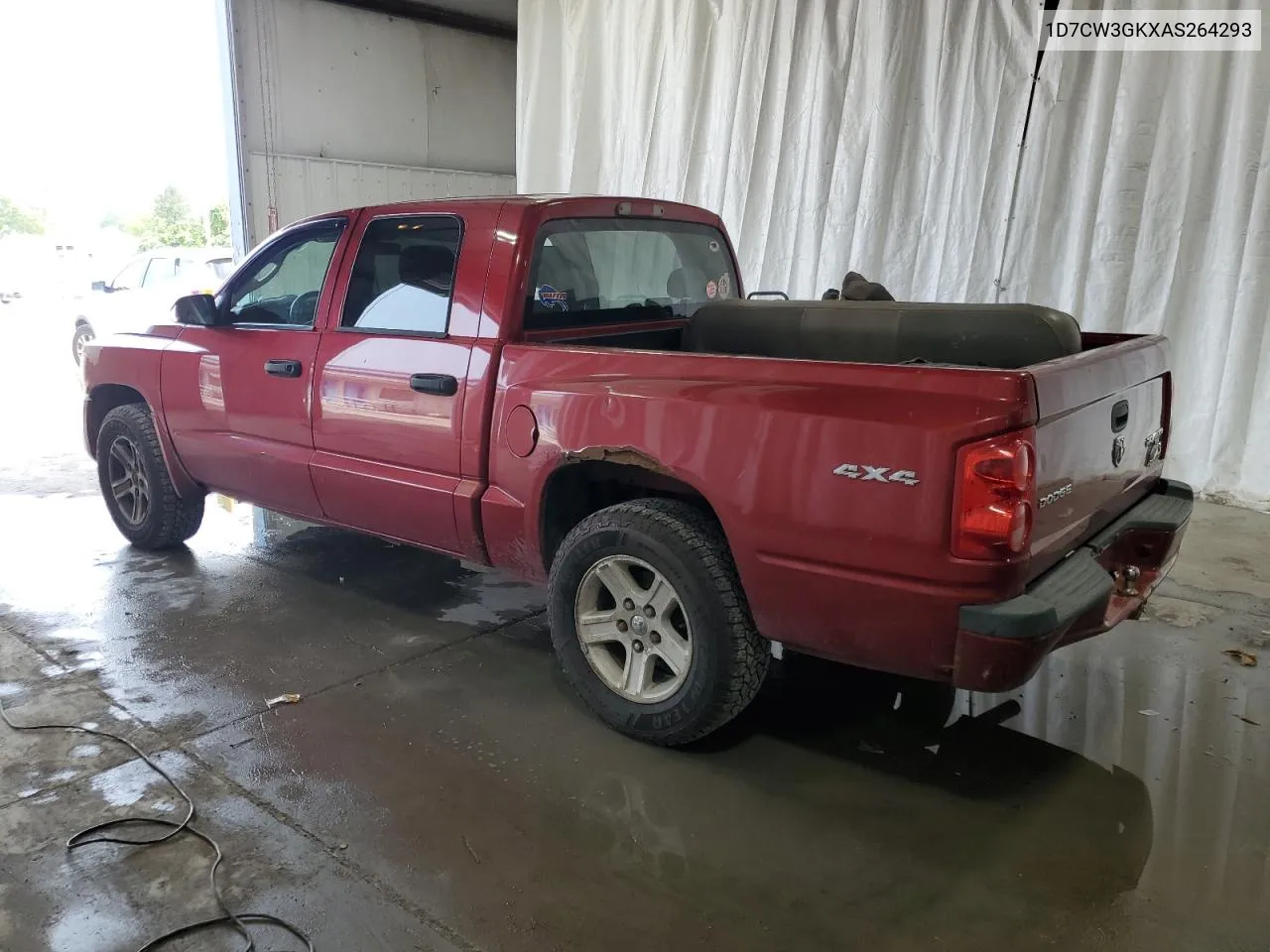 2010 Dodge Dakota Sxt VIN: 1D7CW3GKXAS264293 Lot: 67022414