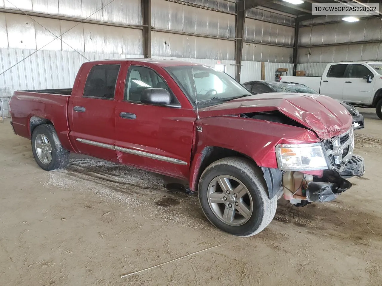 1D7CW5GP2AS228332 2010 Dodge Dakota Laramie