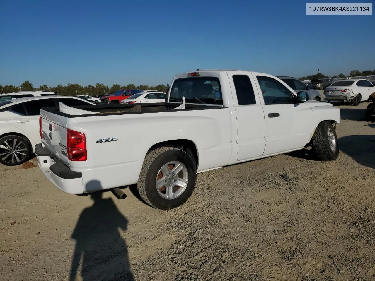 2010 Dodge Dakota Sxt VIN: 1D7RW3BK4AS221134 Lot: 72349714