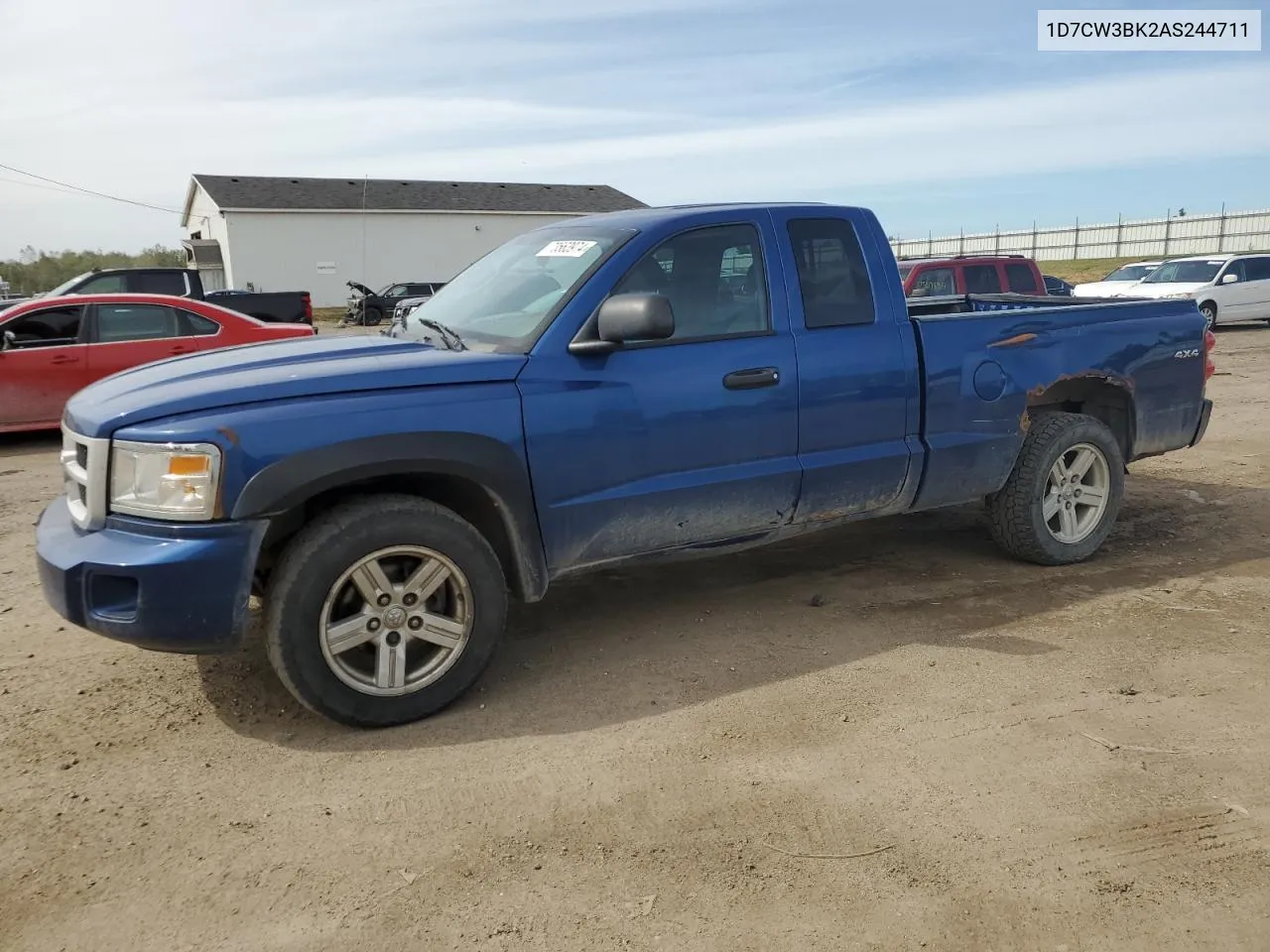 2010 Dodge Dakota Sxt VIN: 1D7CW3BK2AS244711 Lot: 73563974