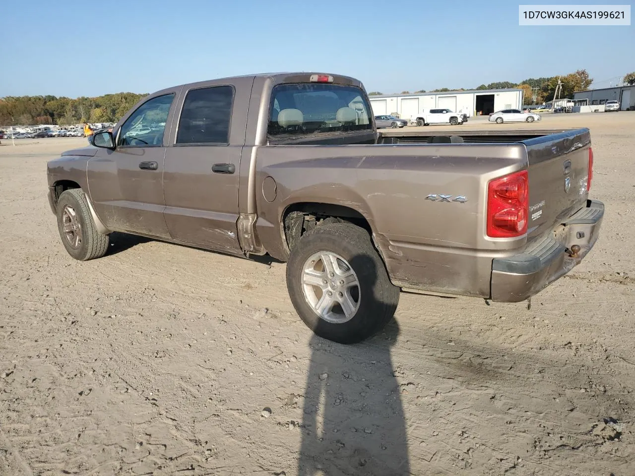 2010 Dodge Dakota Sxt VIN: 1D7CW3GK4AS199621 Lot: 77797454