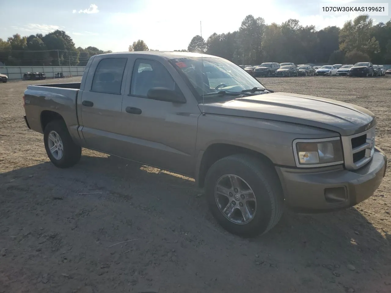 2010 Dodge Dakota Sxt VIN: 1D7CW3GK4AS199621 Lot: 77797454