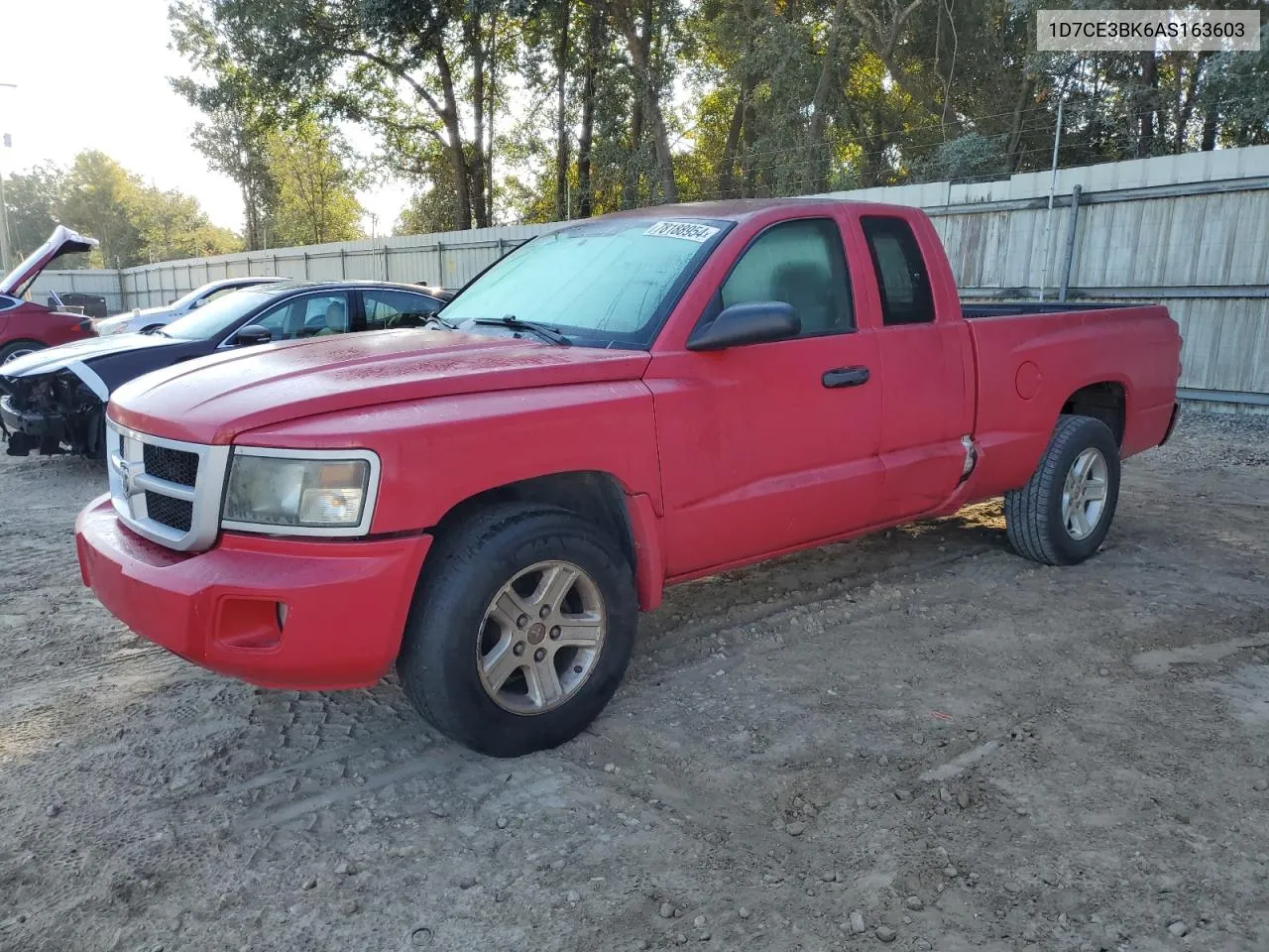 2010 Dodge Dakota Sxt VIN: 1D7CE3BK6AS163603 Lot: 78188954