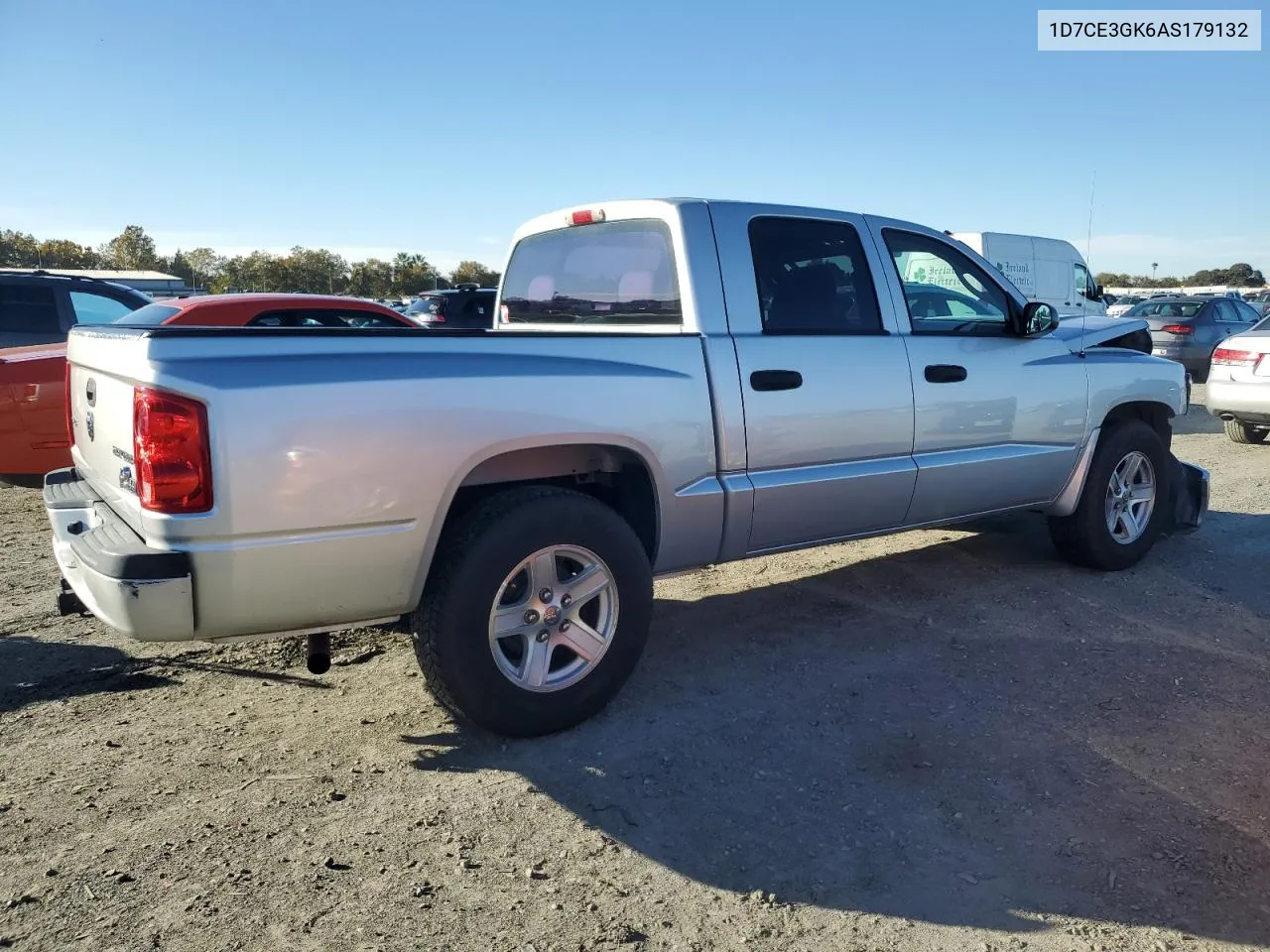 2010 Dodge Dakota Sxt VIN: 1D7CE3GK6AS179132 Lot: 79316804