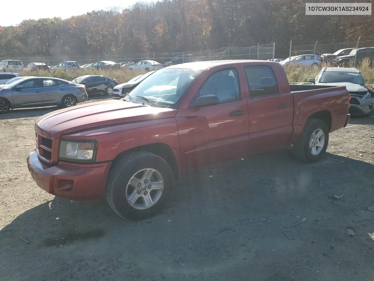 2010 Dodge Dakota Sxt VIN: 1D7CW3GK1AS234924 Lot: 79342704