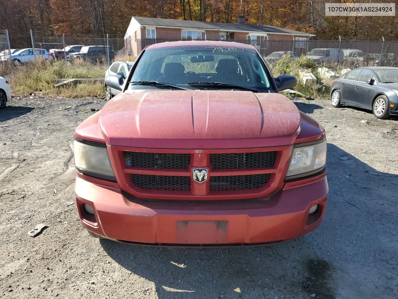 2010 Dodge Dakota Sxt VIN: 1D7CW3GK1AS234924 Lot: 79342704