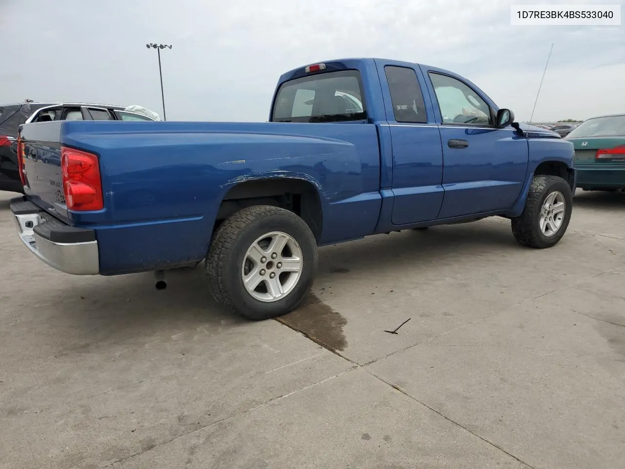 1D7RE3BK4BS533040 2011 Dodge Dakota Slt