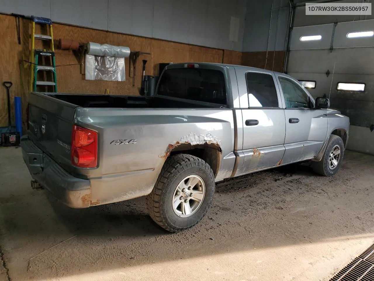 2011 Dodge Dakota Slt VIN: 1D7RW3GK2BS506957 Lot: 71649894