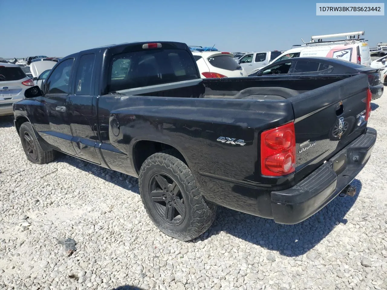 2011 Dodge Dakota Slt VIN: 1D7RW3BK7BS623442 Lot: 73316234