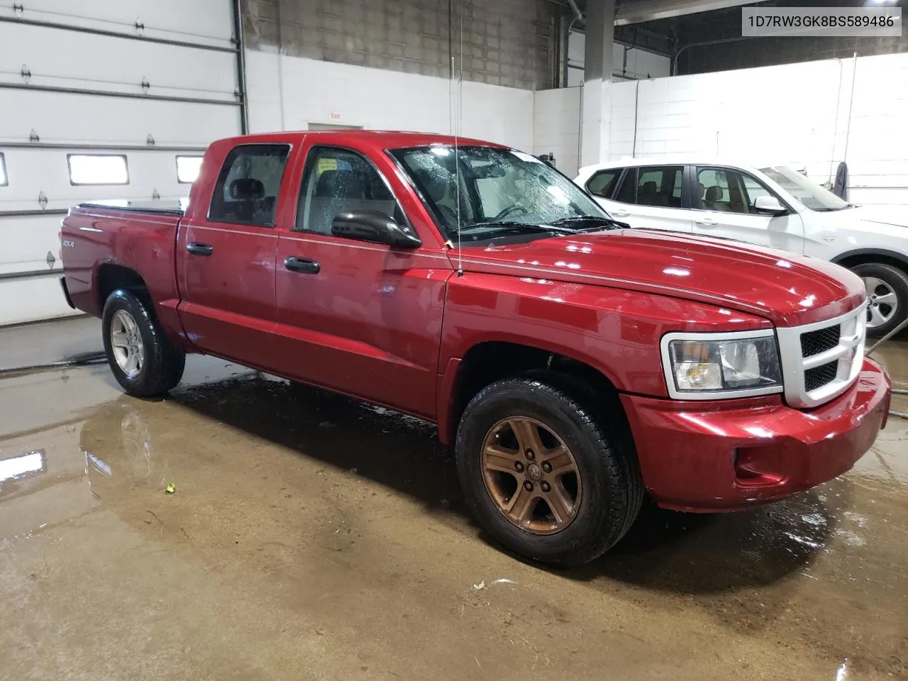 1D7RW3GK8BS589486 2011 Dodge Dakota Slt