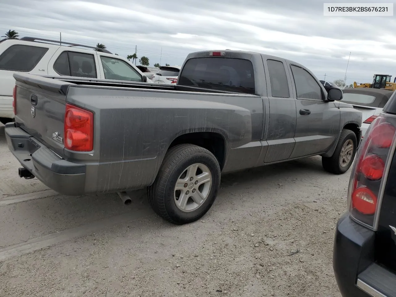 2011 Dodge Dakota Slt VIN: 1D7RE3BK2BS676231 Lot: 75720854