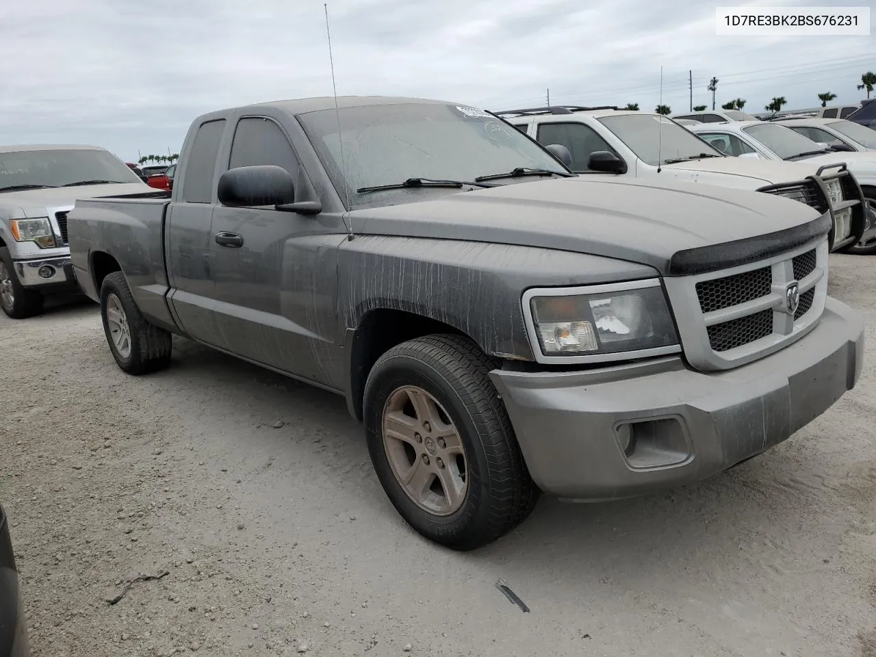 2011 Dodge Dakota Slt VIN: 1D7RE3BK2BS676231 Lot: 75720854