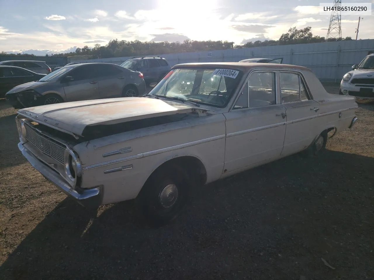 1966 Dodge Dart VIN: LH41B65160290 Lot: 81000364