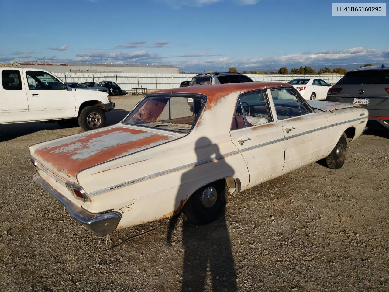 1966 Dodge Dart VIN: LH41B65160290 Lot: 81000364