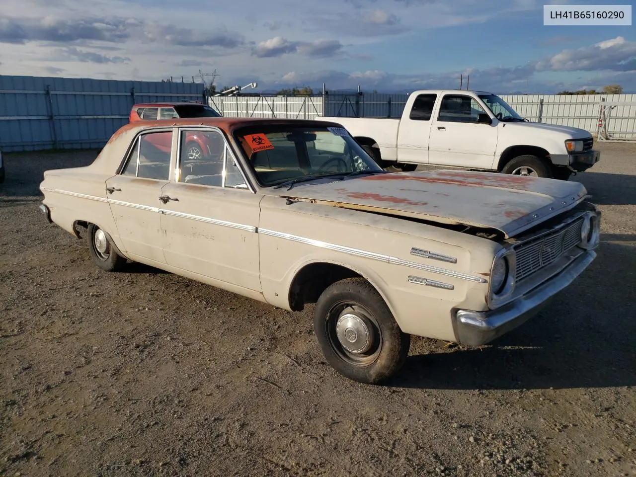 1966 Dodge Dart VIN: LH41B65160290 Lot: 81000364