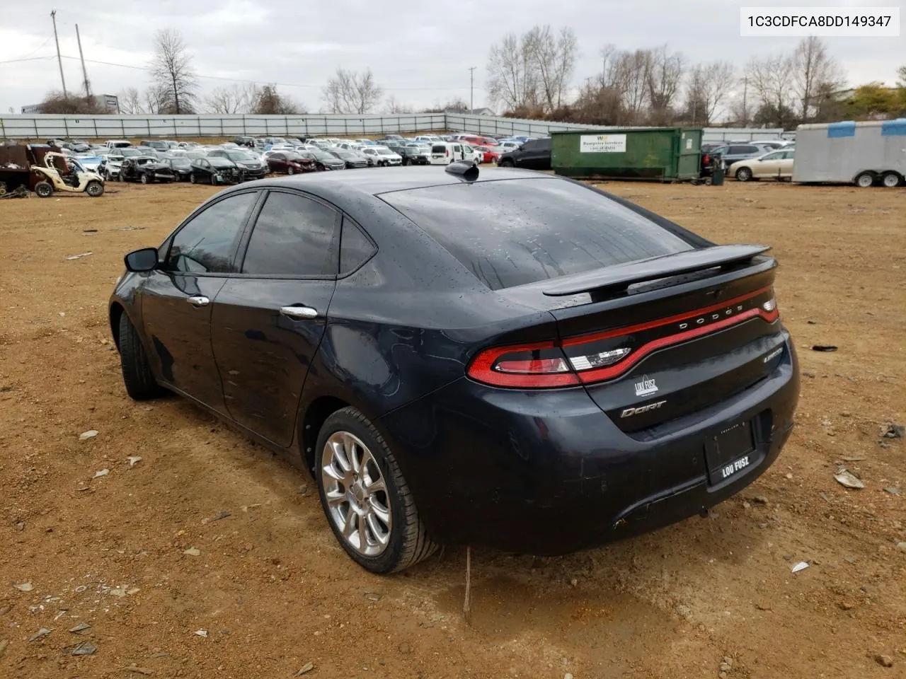 2013 Dodge Dart Limited VIN: 1C3CDFCA8DD149347 Lot: 41671203