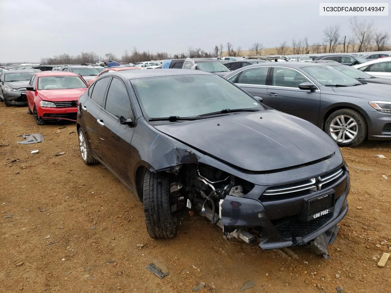 2013 Dodge Dart Limited VIN: 1C3CDFCA8DD149347 Lot: 41671203