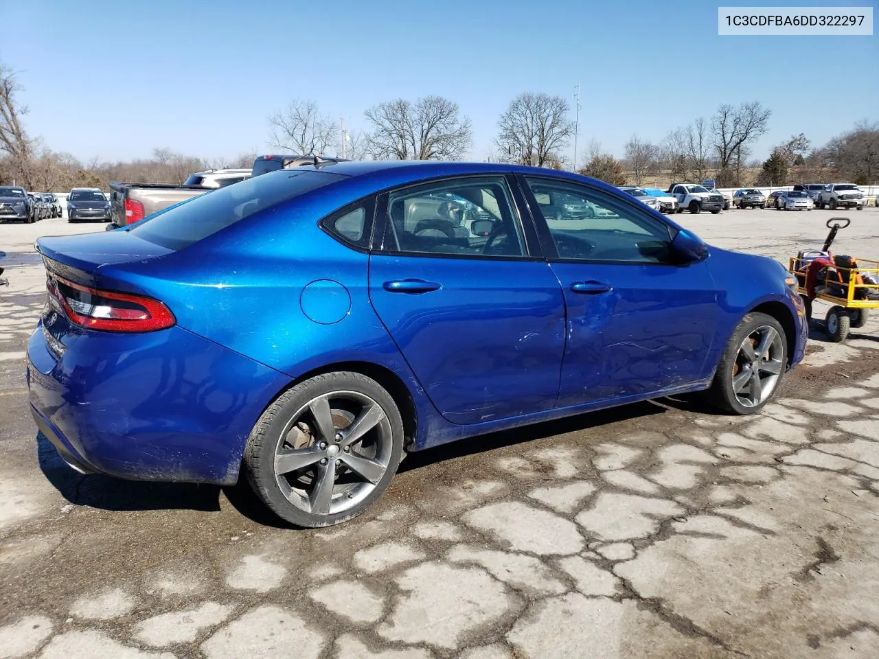 2013 Dodge Dart Sxt VIN: 1C3CDFBA6DD322297 Lot: 43292614