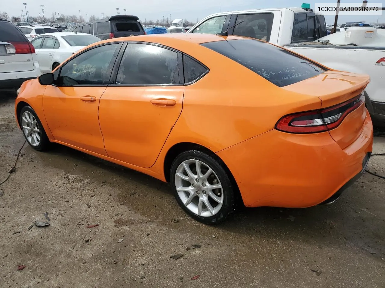 2013 Dodge Dart Sxt VIN: 1C3CDFBA8DD289772 Lot: 43824204