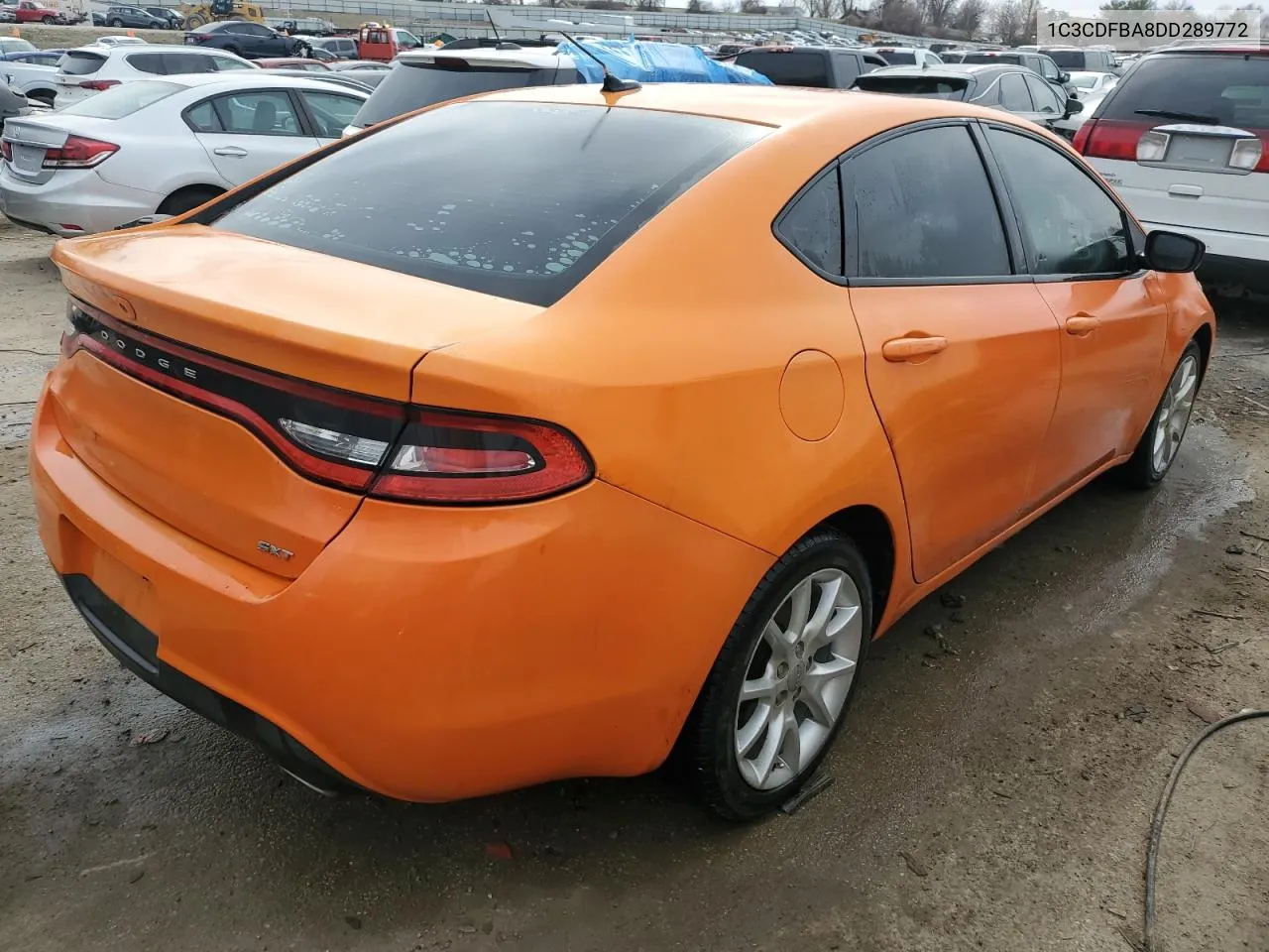 2013 Dodge Dart Sxt VIN: 1C3CDFBA8DD289772 Lot: 43824204