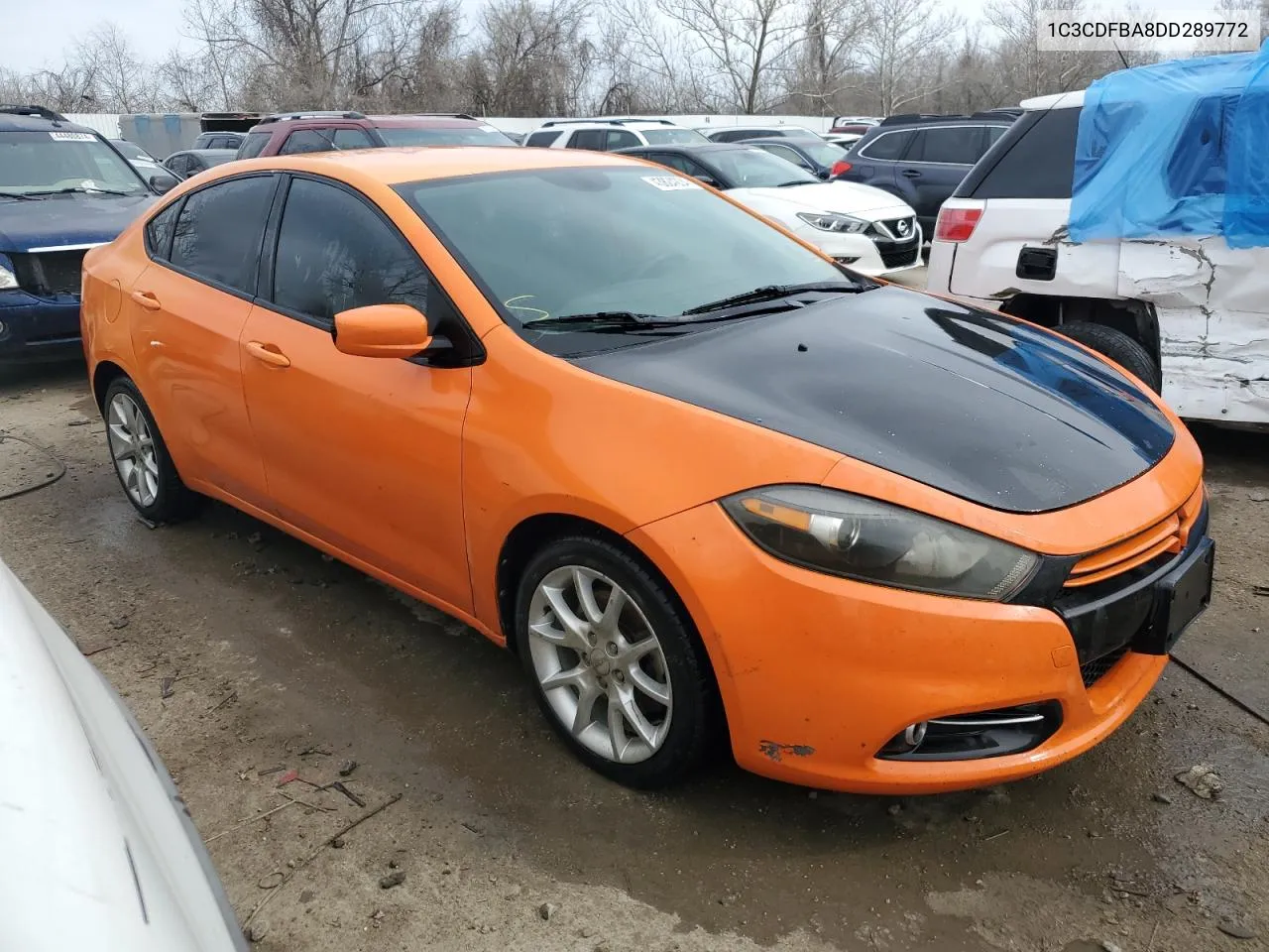 2013 Dodge Dart Sxt VIN: 1C3CDFBA8DD289772 Lot: 43824204