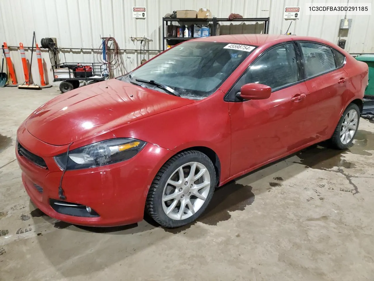 1C3CDFBA3DD291185 2013 Dodge Dart Sxt