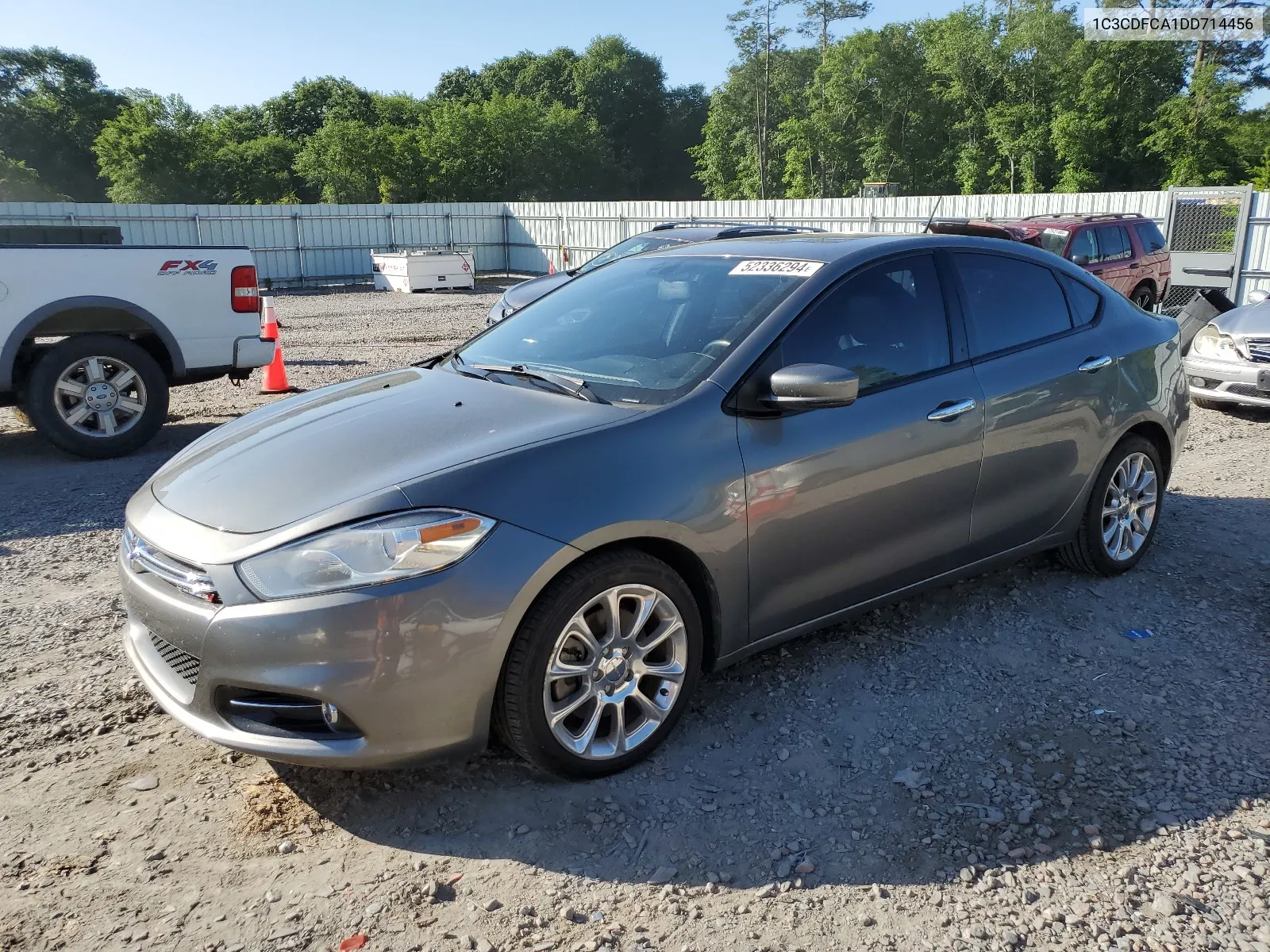 2013 Dodge Dart Limited VIN: 1C3CDFCA1DD714456 Lot: 52336294