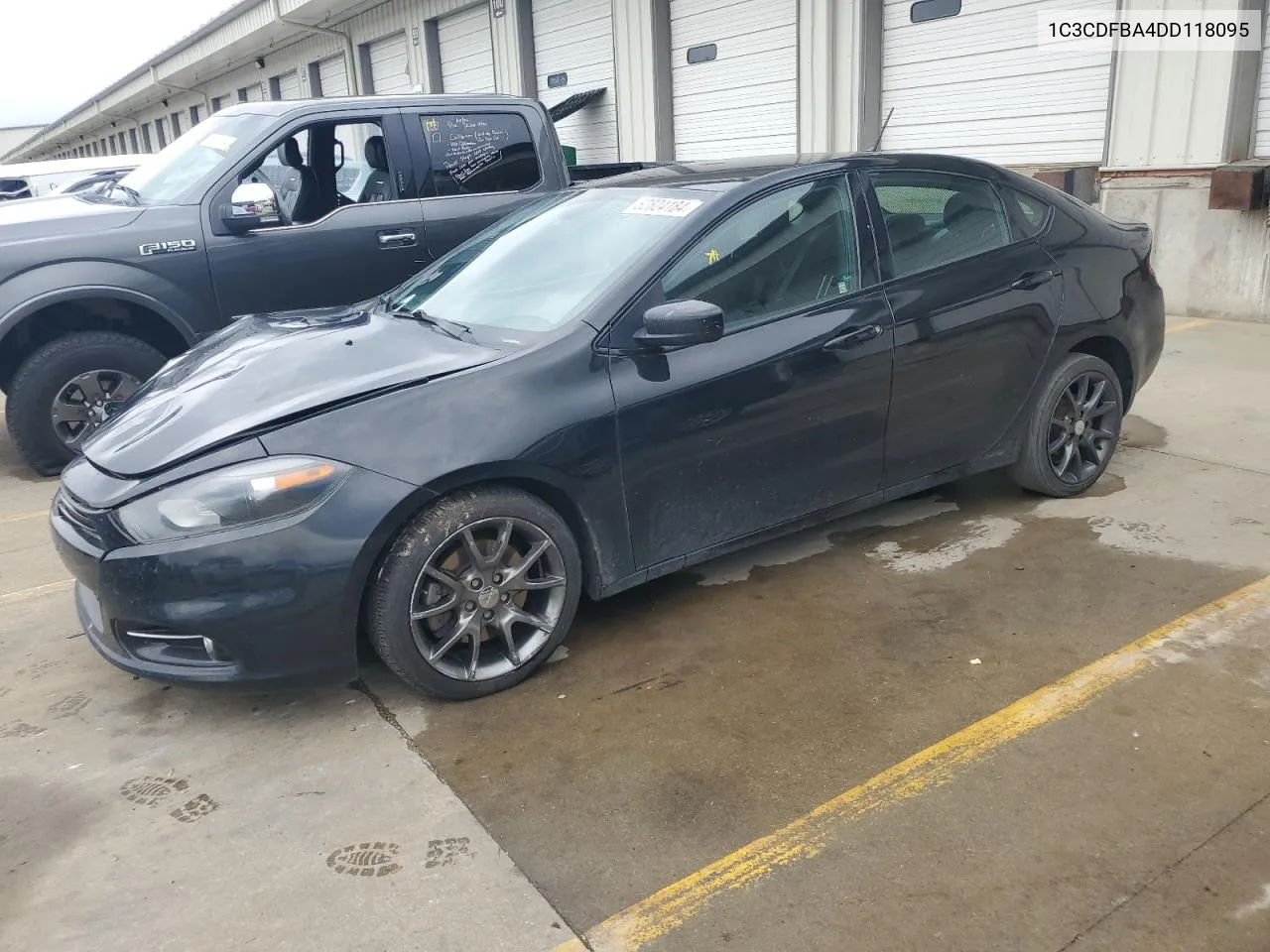 2013 Dodge Dart Sxt VIN: 1C3CDFBA4DD118095 Lot: 52824184