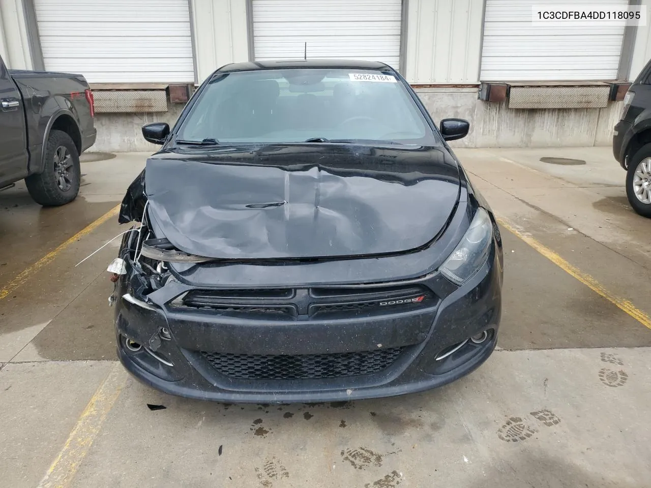 2013 Dodge Dart Sxt VIN: 1C3CDFBA4DD118095 Lot: 52824184