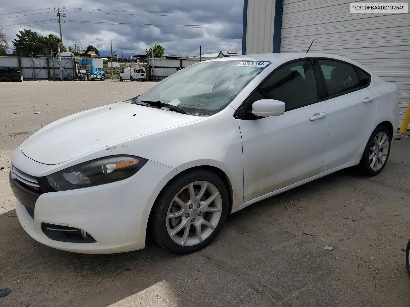 2013 Dodge Dart Sxt VIN: 1C3CDFBAXDD107649 Lot: 53286264