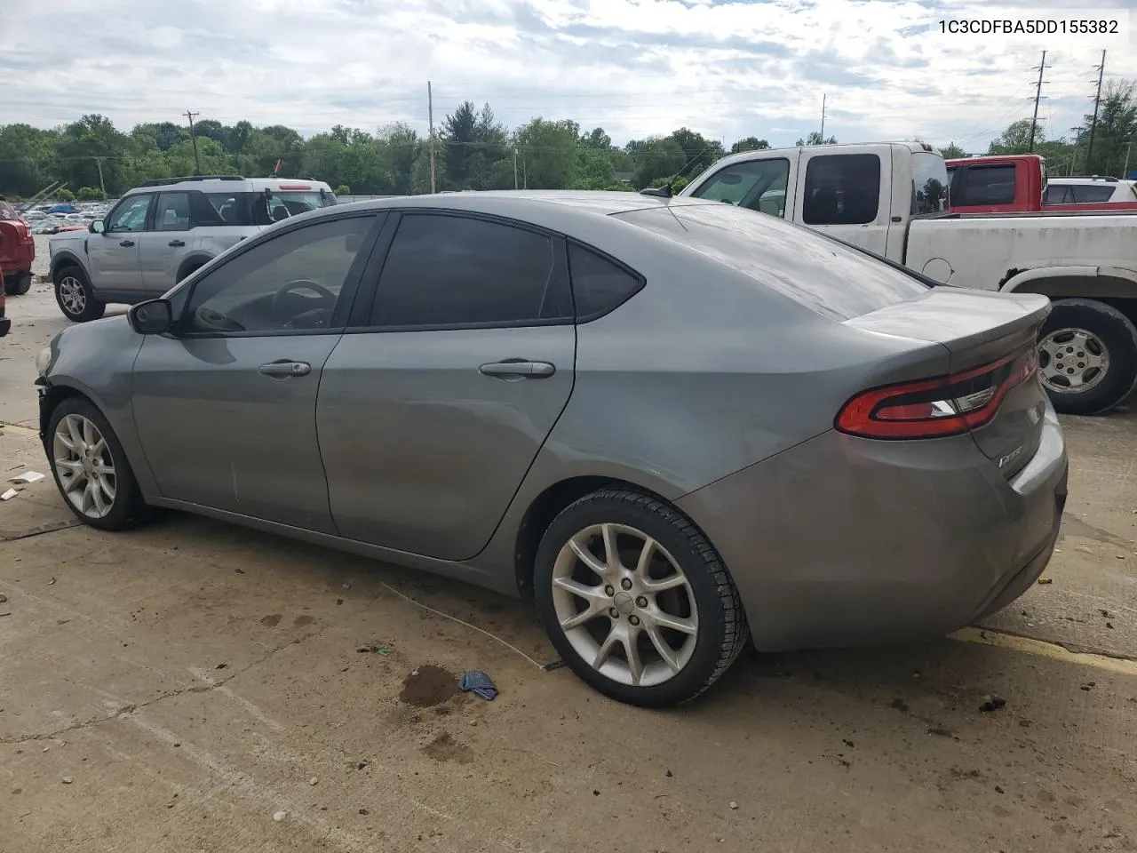 2013 Dodge Dart Sxt VIN: 1C3CDFBA5DD155382 Lot: 54131074