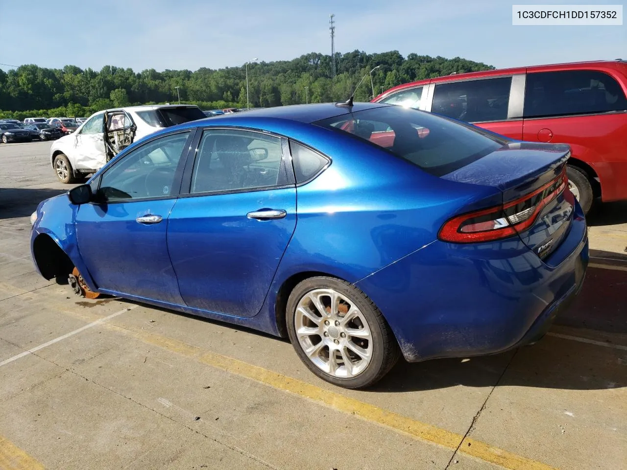 1C3CDFCH1DD157352 2013 Dodge Dart Limited