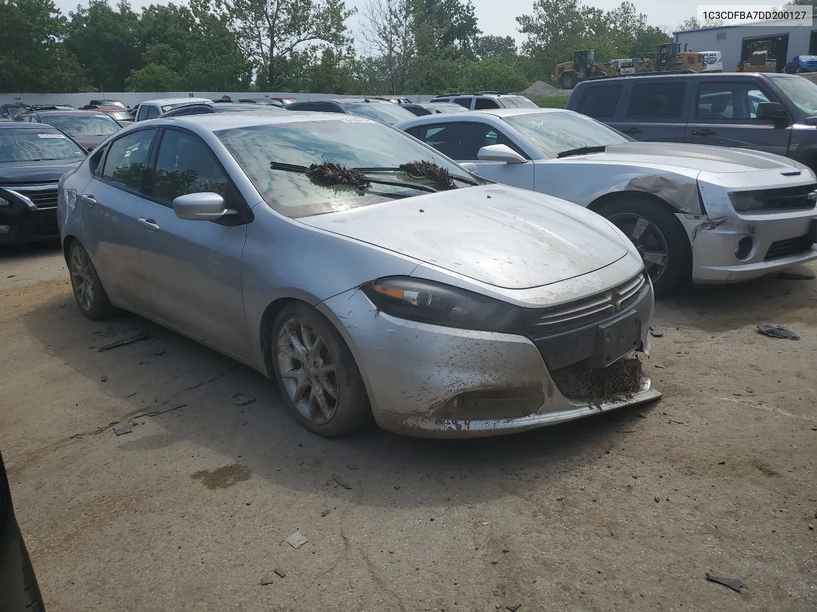 2013 Dodge Dart Sxt VIN: 1C3CDFBA7DD200127 Lot: 55160714