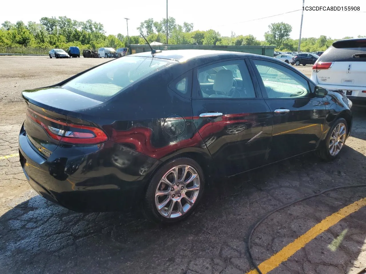 2013 Dodge Dart Limited VIN: 1C3CDFCA8DD155908 Lot: 56394584