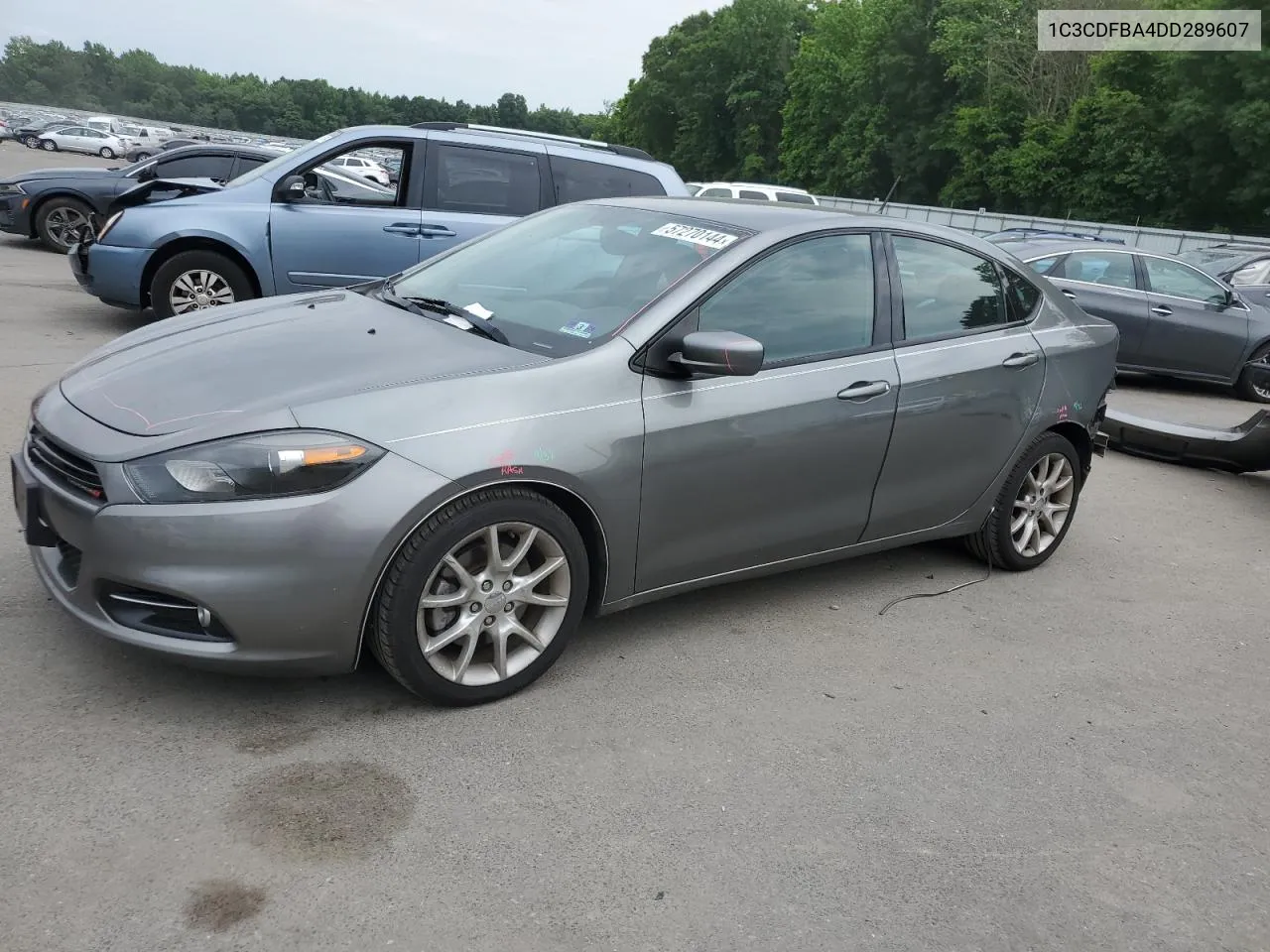 2013 Dodge Dart Sxt VIN: 1C3CDFBA4DD289607 Lot: 57270144