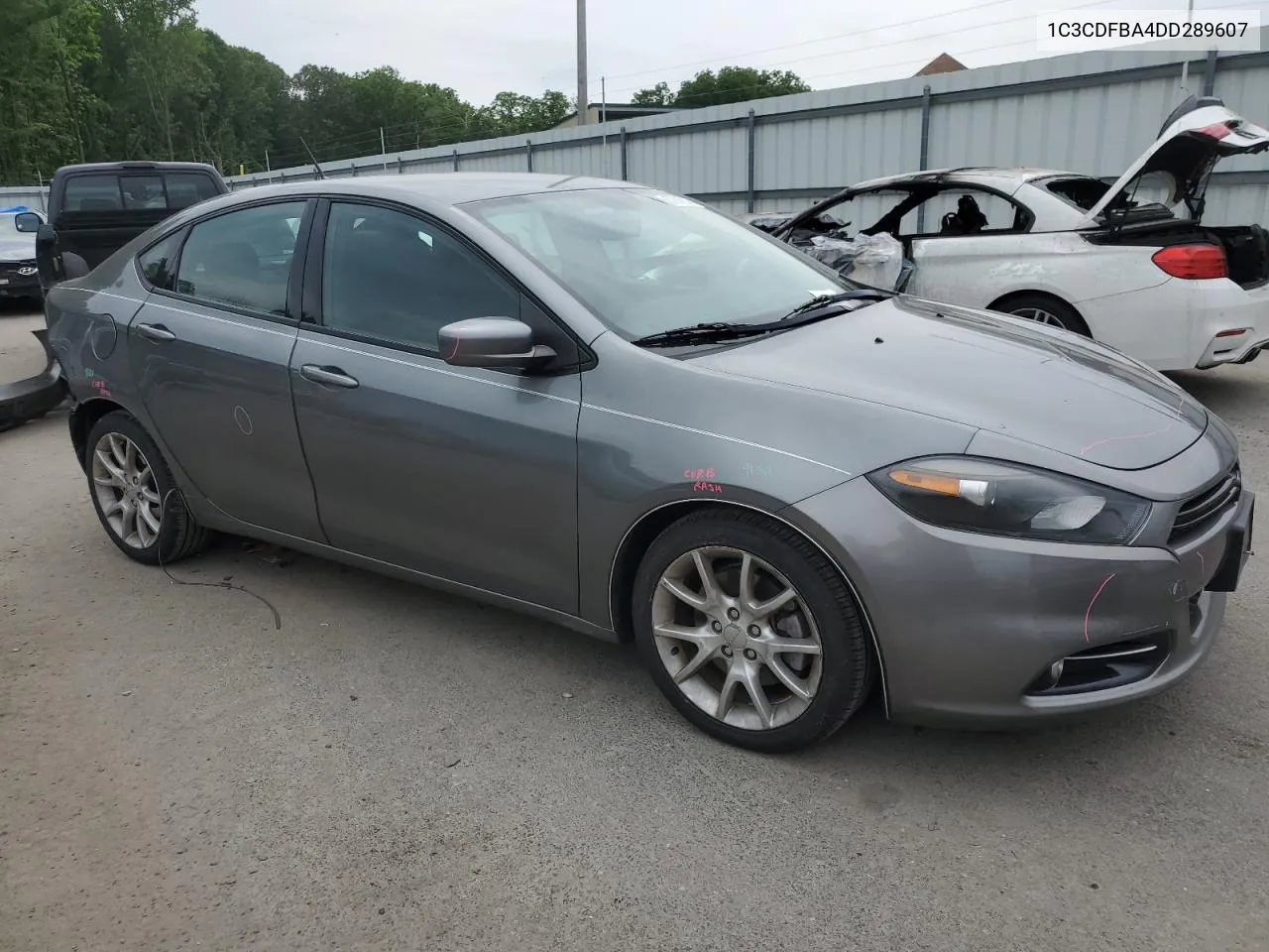 2013 Dodge Dart Sxt VIN: 1C3CDFBA4DD289607 Lot: 57270144