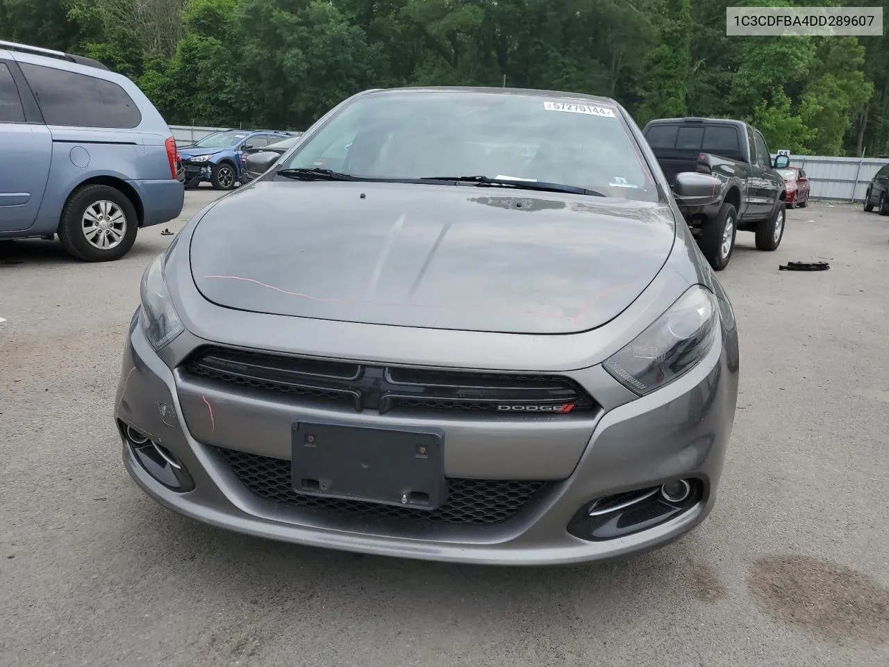 2013 Dodge Dart Sxt VIN: 1C3CDFBA4DD289607 Lot: 57270144