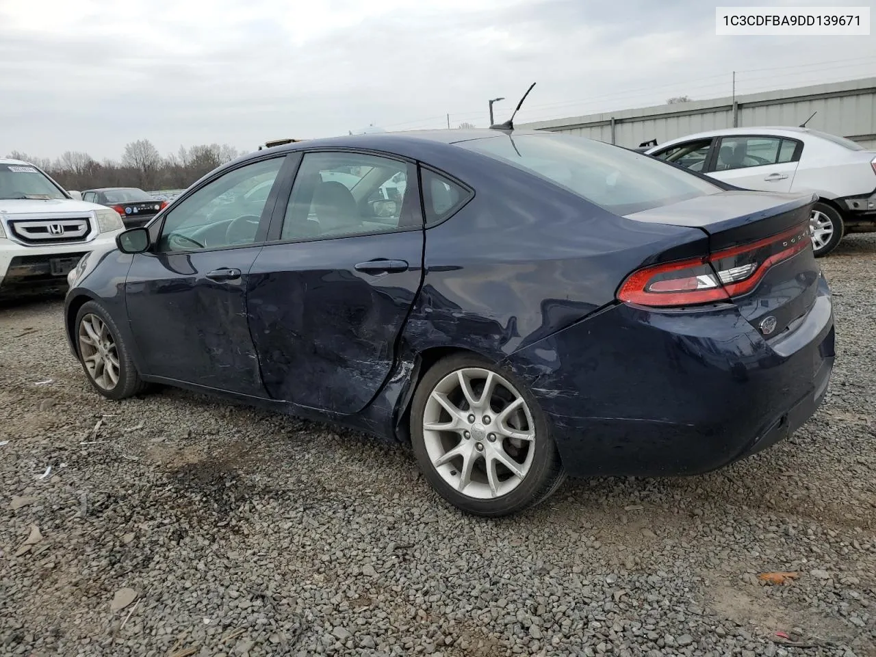 2013 Dodge Dart Sxt VIN: 1C3CDFBA9DD139671 Lot: 58866204